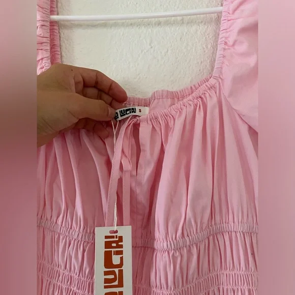 NWT Ciao Lucia Fiorella Dress Carnation Size Small - Picture 6 of 10